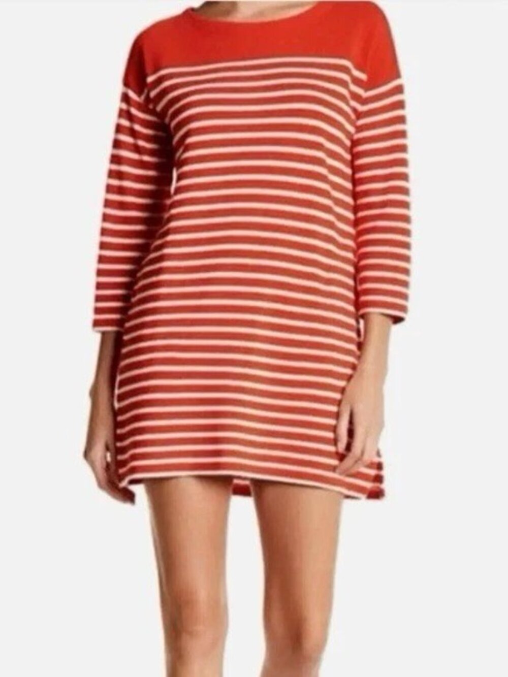 J.Crew Striped Boatneck Dress - Germanium – XS